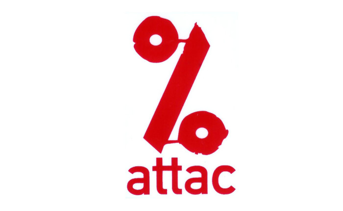 Attac: “Leur dette, notre démocratie!”